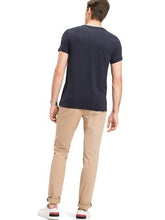 Load image into Gallery viewer, Tommy Hilfiger Stretch Slim Crew Neck T-Shirt Navy
