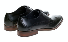 Load image into Gallery viewer, John White Hercules Black Oxford Brogue
