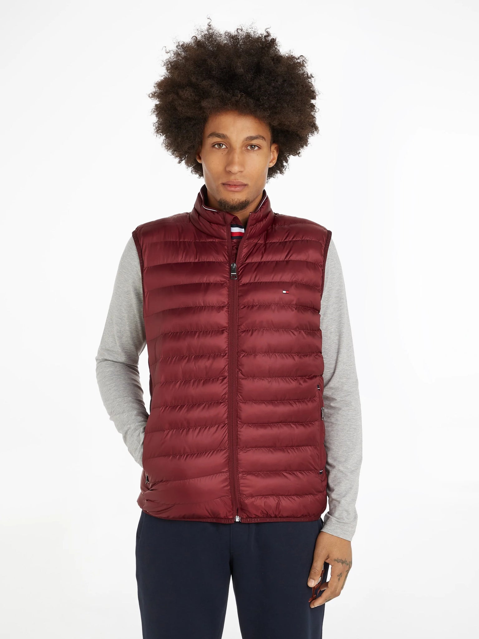 Tommy Hilfiger Packable Down Vest JR MCMAHON EXCLUSIVE MENSWEAR