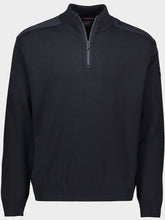 Load image into Gallery viewer, Paul &amp; Shark 1/4 Zip Merino Wool Iconic Badge
