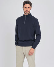 Load image into Gallery viewer, Paul &amp; Shark 1/4 Zip Merino Wool Iconic Badge
